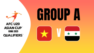 Vietnam U20 vs Syria U20 | AFC U20 Asian Cup China 2025 Qualifiers