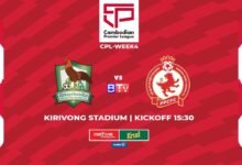 Kirivong Sok Sen Chey FC (vs) Phnom Penh Crown FC