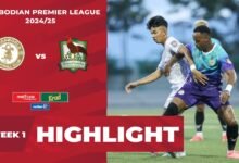 Highlight Nagaworld FC (2-0) Kirivong Sok SenChey FC