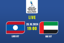 AFC U17 Asian Cup Saudi Arabia 2025 Qualifiers | Laos U17 vs UAE U17