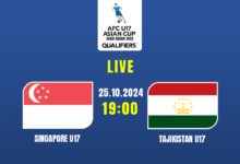 Singapore U17 vs Tajikistan U17 | AFC U17 Asian Cup Saudi Arabia 2025 Qualifiers