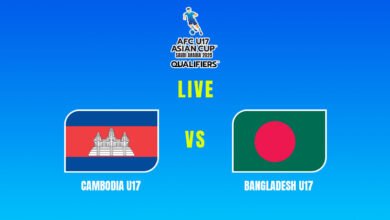 AFC U17 Asian Cup Saudi Arabia 2025 Qualifiers Group B | Matchday 1 Cambodia U17 vs Bangladesh U17