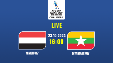 Yemen U17 vs Myanmar U17 | AFC U17 Asian Cup Saudi Arabia 2025 Qualifiers