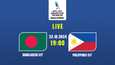 AFC U17 Asian Cup Saudi Arabia 2025 Qualifiers | Group B | Bangladesh U17 vs Philippines U17