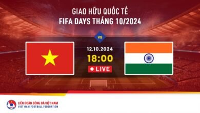 Vietnam vs India | International Friendly Match | 12-10-2024