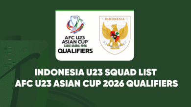 Indonesia U23 Squad List for AFC U23 Asian Cup 2026 Qualifiers